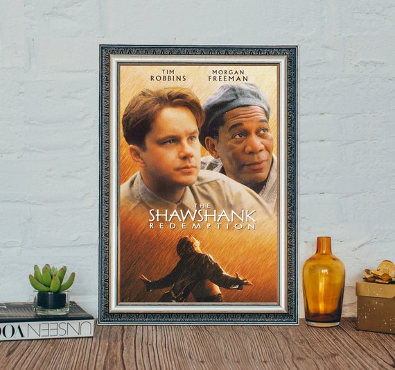 額縁付き】ショーシャンクの空に A2ポスター 2 『ショーシャンク