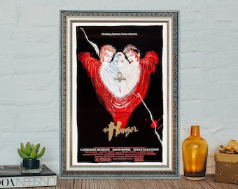 The Hunger (1983) Movie Poster: Classic Canvas Art - Etsy