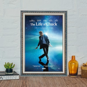 The Life Of Chuck 2025 Filmposter, The Life Of Chuck Science Fiction Film Poster, Hochwertige Leinwand Poster, Filmgeschenk für Sie/Ihn