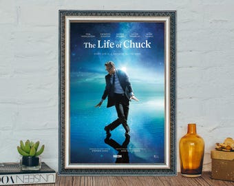 The Life of Chuck Movie Poster: Science Fiction Canvas Art