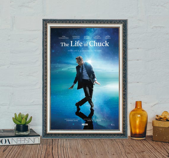 The Life of Chuck Movie Poster: Science Fiction Canvas Art