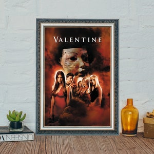 Valentine (2001) Movie Poster, Valentine Classic Movie Poster, Canvas Cloth Photo Print