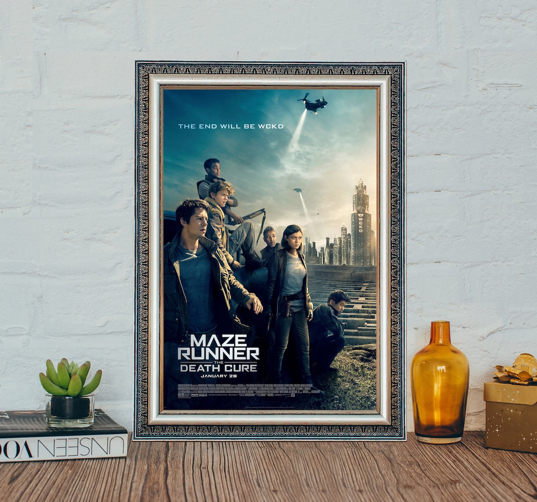 Maze Runner the Death Cure Movie Poster, Maze Runner the Death Cure