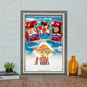 Een unieke filmposter, een unieke klassieke vintage filmposter, filmposter op canvasdoek