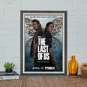 Póster de la serie de televisión The Last of Us (2025), póster de la temporada 2 de The Last of Us, póster clásico de televisión, regalo perfecto