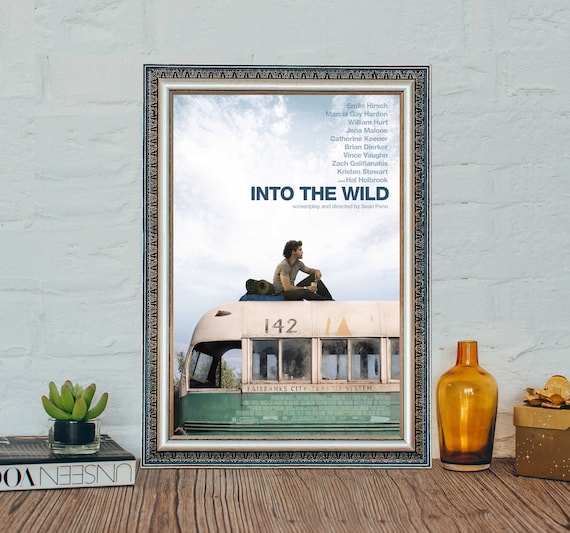 Poster Du Film Into The Wild (13) - Impression Sur Toile - Art Mural - Décoration D'intérieur Moderne - Idée Cadeau - 30 X 45 Cm