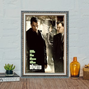 Póster de la película Los Infiltrados, póster clásico de la película Los Infiltrados, póster de tela y lienzo.