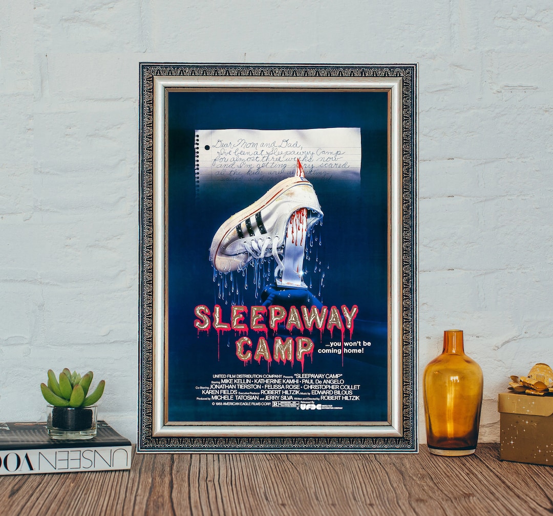 Sleepaway Camp Movie Poster, Classic Vintage Movie Sleepaway Camp