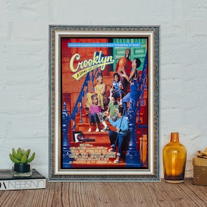 Crooklyn Movie Poster, Crooklyn Classic Vintage Poster, Classic Movie Canvas Cloth Poster