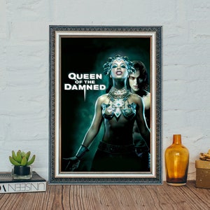 Queen Of The Damned Filmplakat: Klassische Horrorleinwand