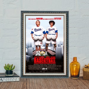 Póster de película de baloncesto, póster de película clásica vintage de baloncesto, póster de tela de lienzo de película clásica