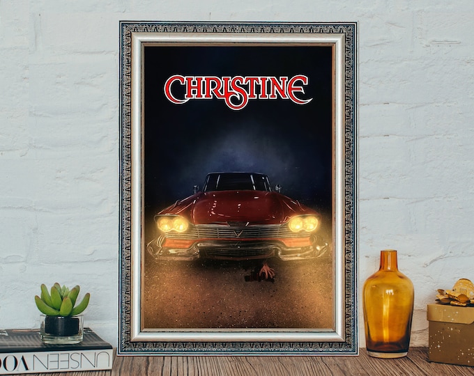 POSTER CHRISTINE MOVIE - Etsy