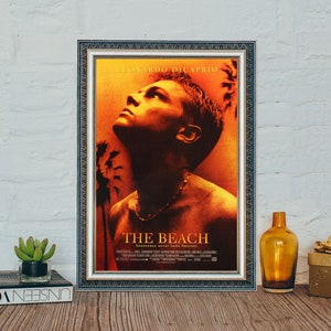 The Beach Movie Poster, Filmklassiker The Beach (2000) Poster, Vintage Canvas Cloth Photo Print