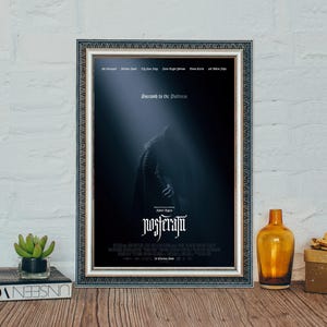 Nosferatu 2024 Filmplakat, Nosferatu Classic Vintage Filmplakat, Filmklassiker auf Leinwand