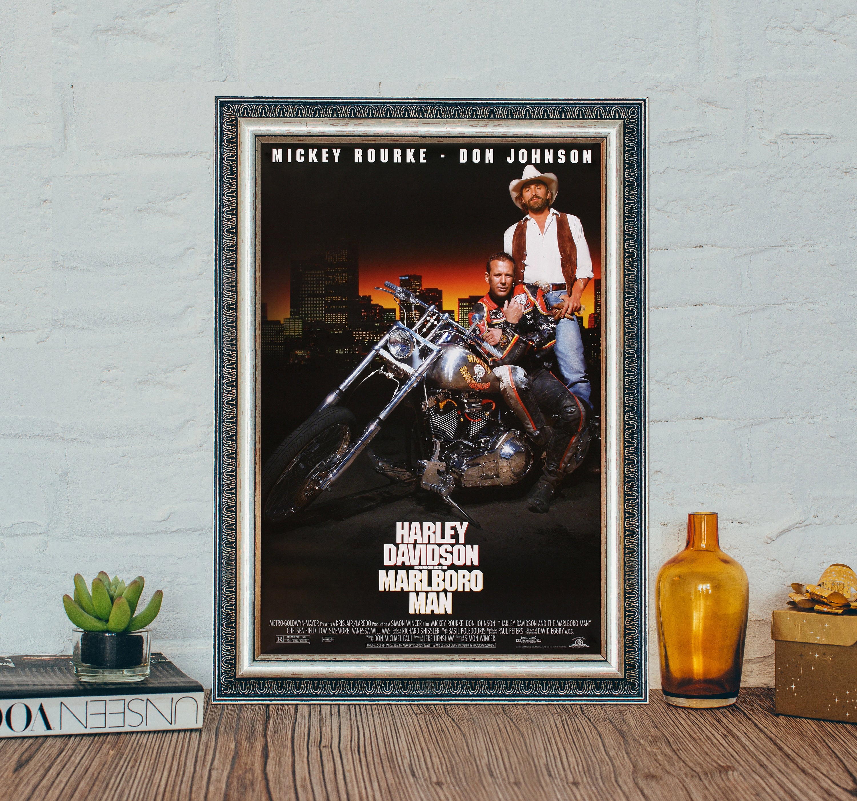 Marlboro Poster Framed