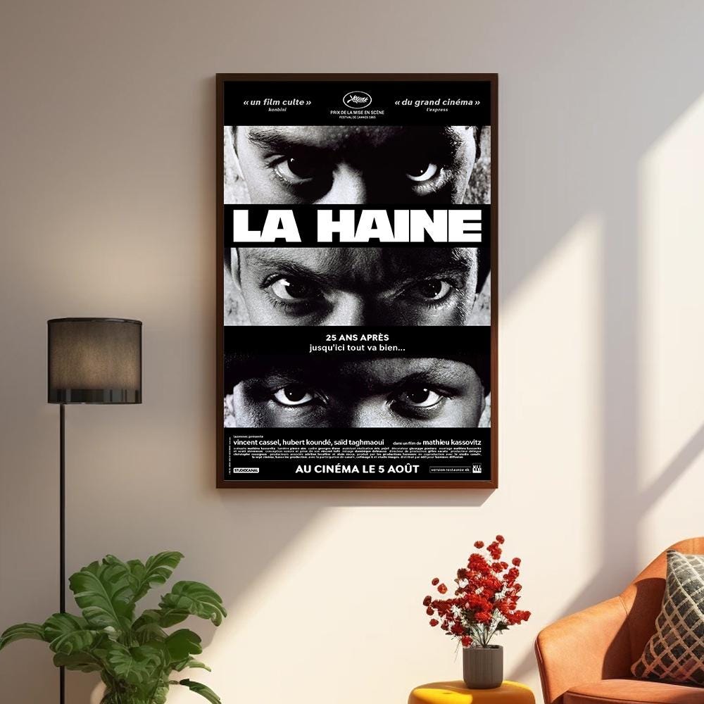 Kna Prints - 1 Pc Poster Japanese La Haine, UNFRAMED-24x36
