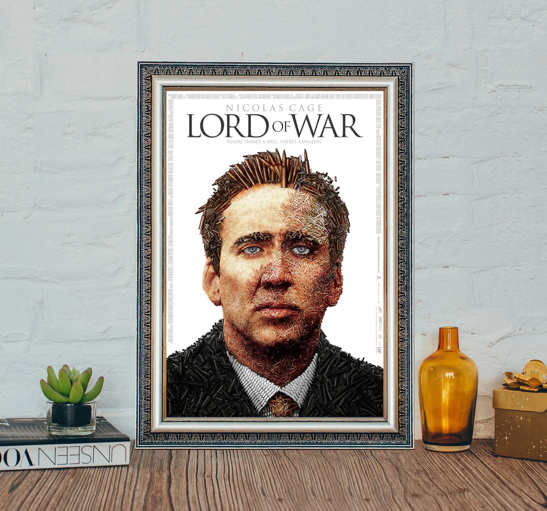 Lord of War Movie Poster: Nicolas Cage Canvas Art - Main Image