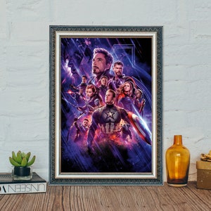 Avengers Endgame Movie Canvas Poster