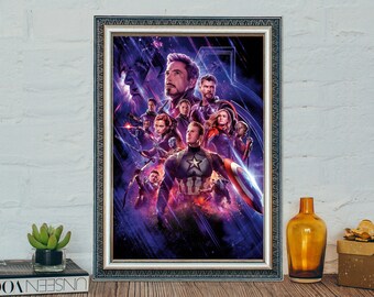 アベンジャーズ/エンドゲーム 映画ポスター 高品質プリント 写真 