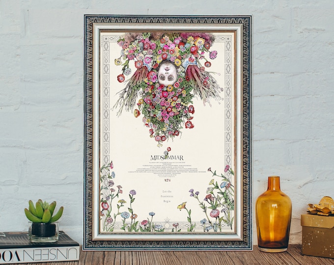 Midsommar Movie Poster: Classic Horror Canvas Art