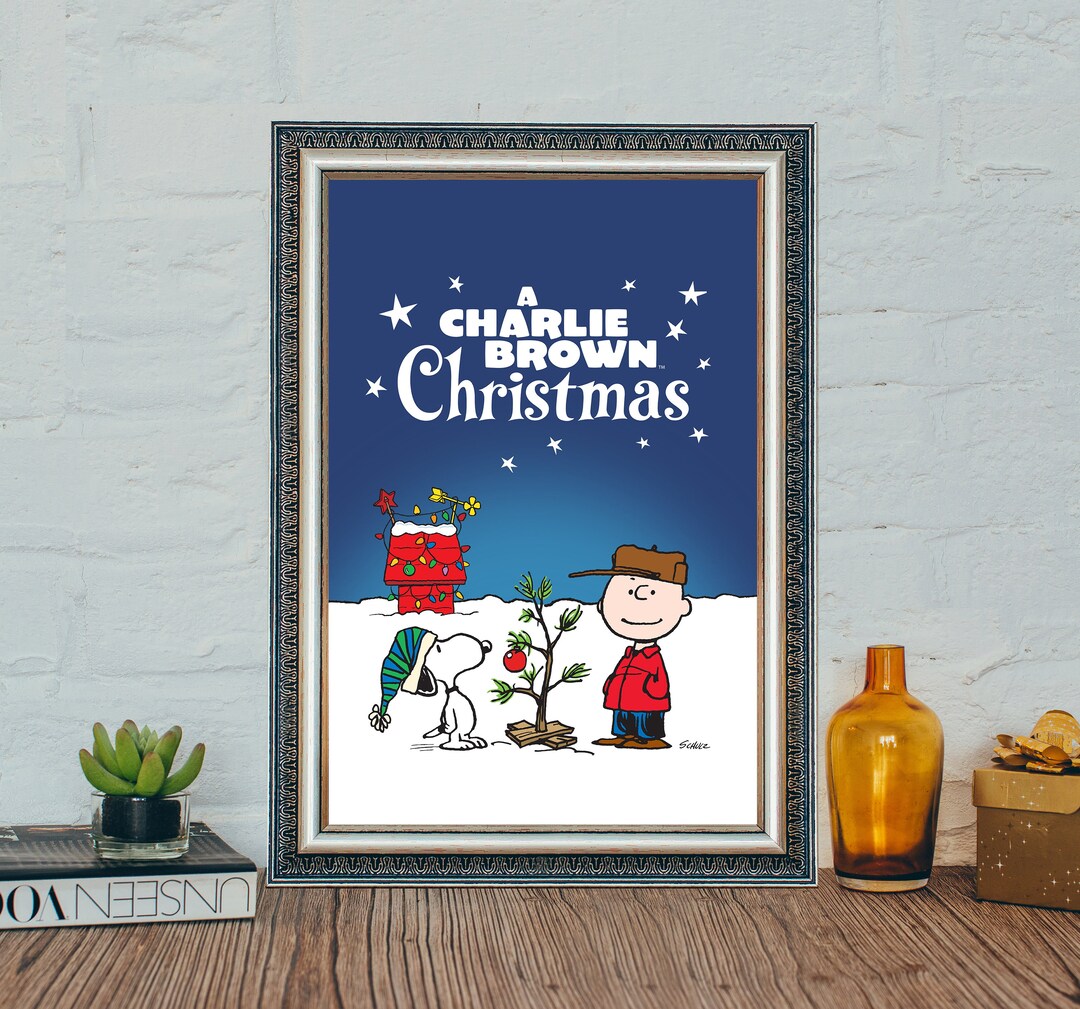 A Charlie Brown Christmas Movie Poster, A Charlie Brown Christmas