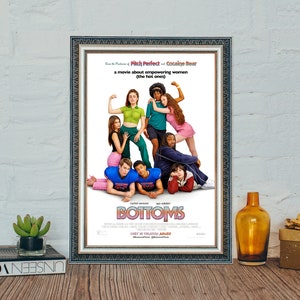 BOTTOMS Movie Poster, Bottoms Classic Vintage Movie Poster, Filmklassiker auf Leinwand