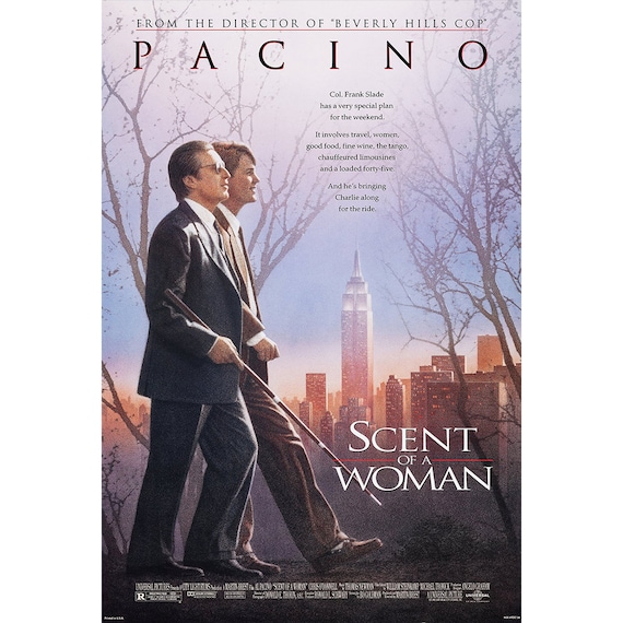Scent of a Woman Movie Poster: Al Pacino, Classic Film Canvas
