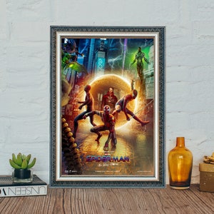 Spider-Man No Way Home Filmposter, Spider-Man Leinwanddruck, Wand-KUNST