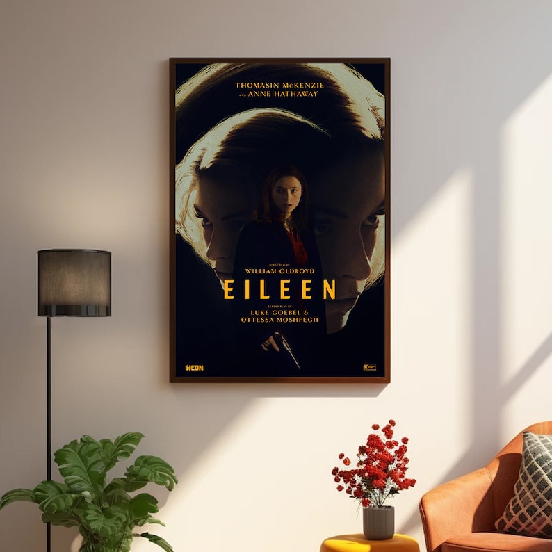 Eileen Movie Poster Eileen2023 Classic Movie Poster Etsy