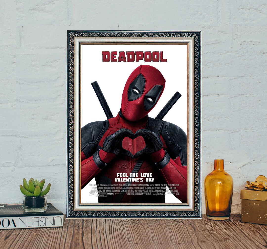 Deadpool Movie Poster, Marvel Hero Deadpool Canvas Cloth Poster - Etsy