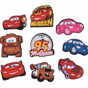 New Jibbitz Crocs Charms - Disney Cars Sally Mater Hot Rod Snot