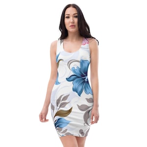 Flower summer dress