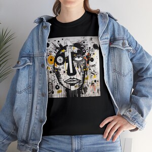 Abstract - Unisex Heavy Cotton Tee