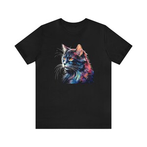 Cat colored- Unisex Jersey Short Sleeve Tee