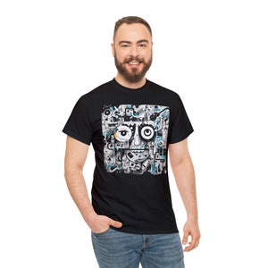 Abstract - Unisex Heavy Cotton Tee