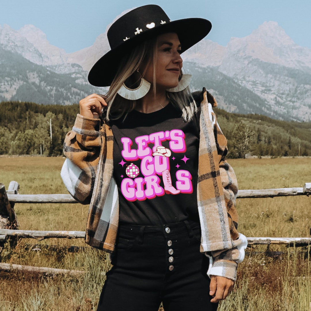 Let's Go Girls Graphic Tee | Let's Go Girls T-shirt | Retro Graphic Tee ...