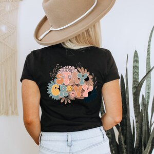 Stay Groovy T-shirt, Retro Stay Groovy Shirt, Summer, Retro Summer T-shirt, Trendy, Groovy, Hippie Shirt, Stay Groovy