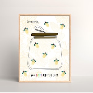 Firefly Fingerabdruck Kunst Glow Bug Handwerk bedruckbare 8 x 10 Sofortiger Download Fingerabdruck Bug Art für das Ende des Jahres Lehrer Wertschätzung Großeltern