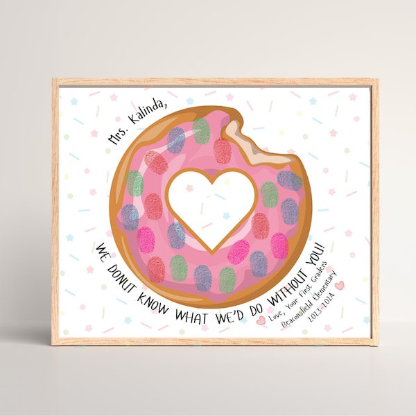 Donut Forget Us - Etsy