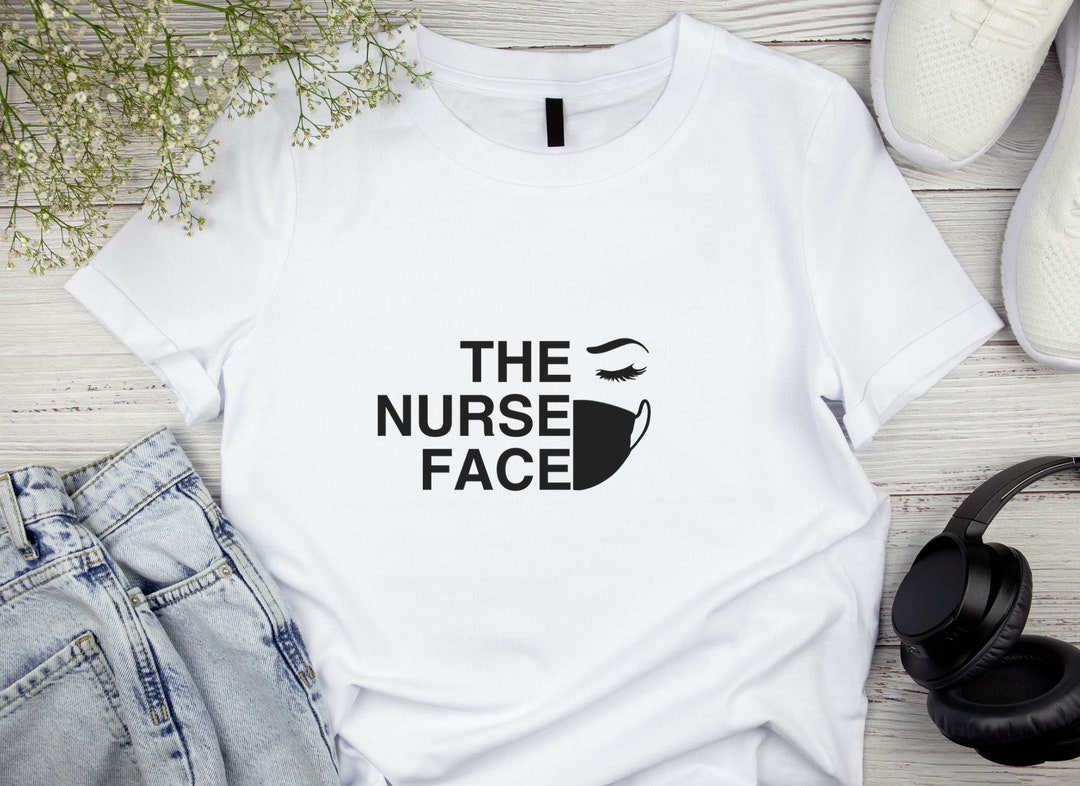 The Nurse Face: SVG and PNG File - Etsy