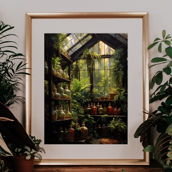 Dark Cottage Core Poster - Etsy