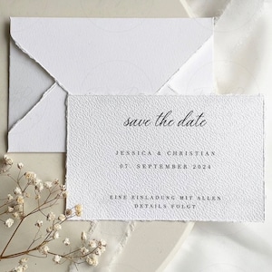 Save the Date Karten |  Einladungskarten im Vintage Stil