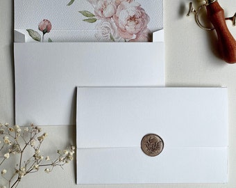 Umschlag für Hochzeitskarten | Briefumschlag für Einladungskarten