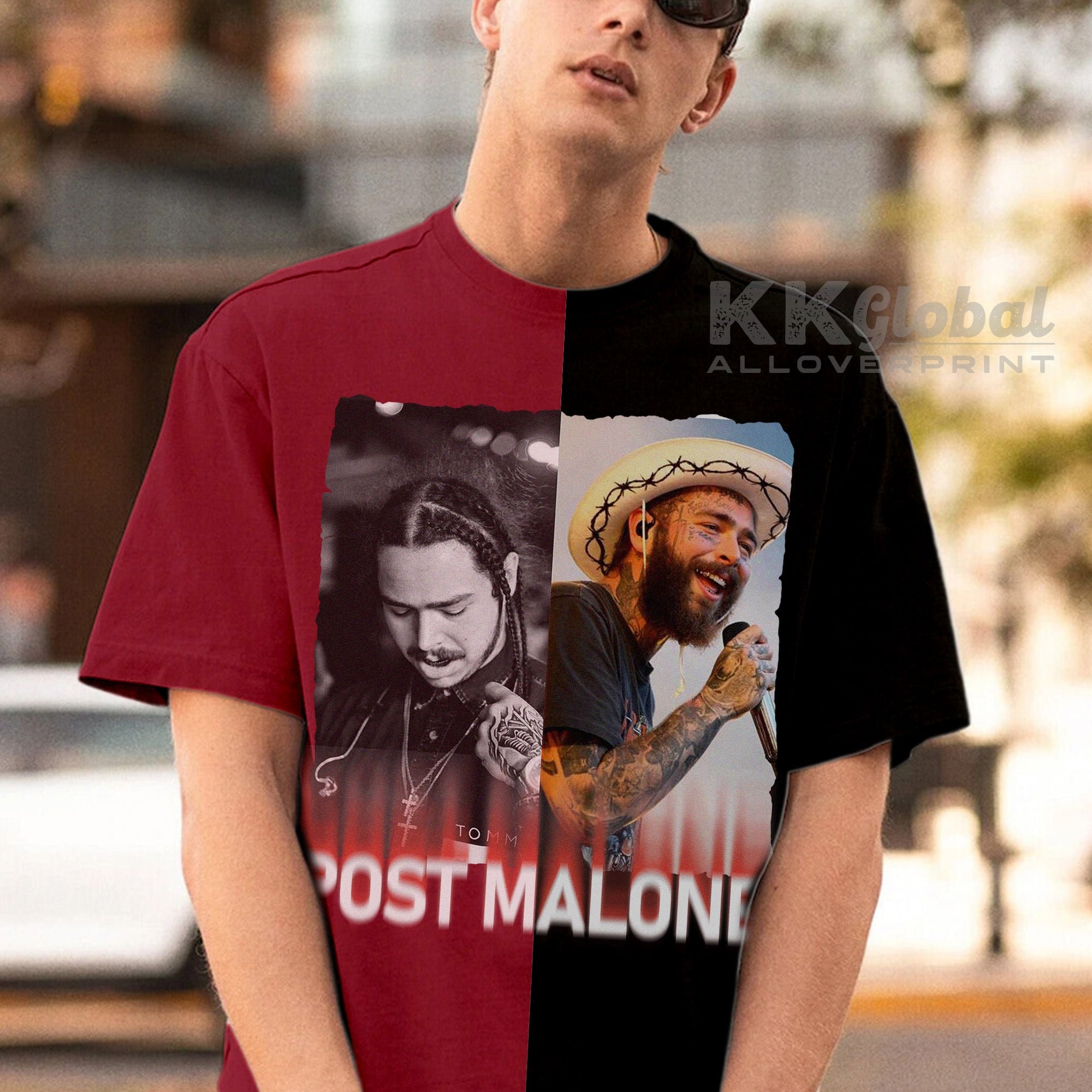 Post Malone Tour 2023 3D Shirt sold by Clark SKU 43606605 30 OFF
