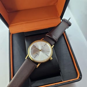 Reloj vintage Poljot de Luxe, reloj Poljot, reloj Poljot de Luxe. Reloj década de 1970, reloj soviético de lujo, reloj de boda