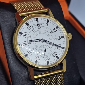 Rare Vintage watches ZiM, Military watch. Mechanical wrist watches, vintage mens watch, Aviation watch, Gift for him, Gift for men.