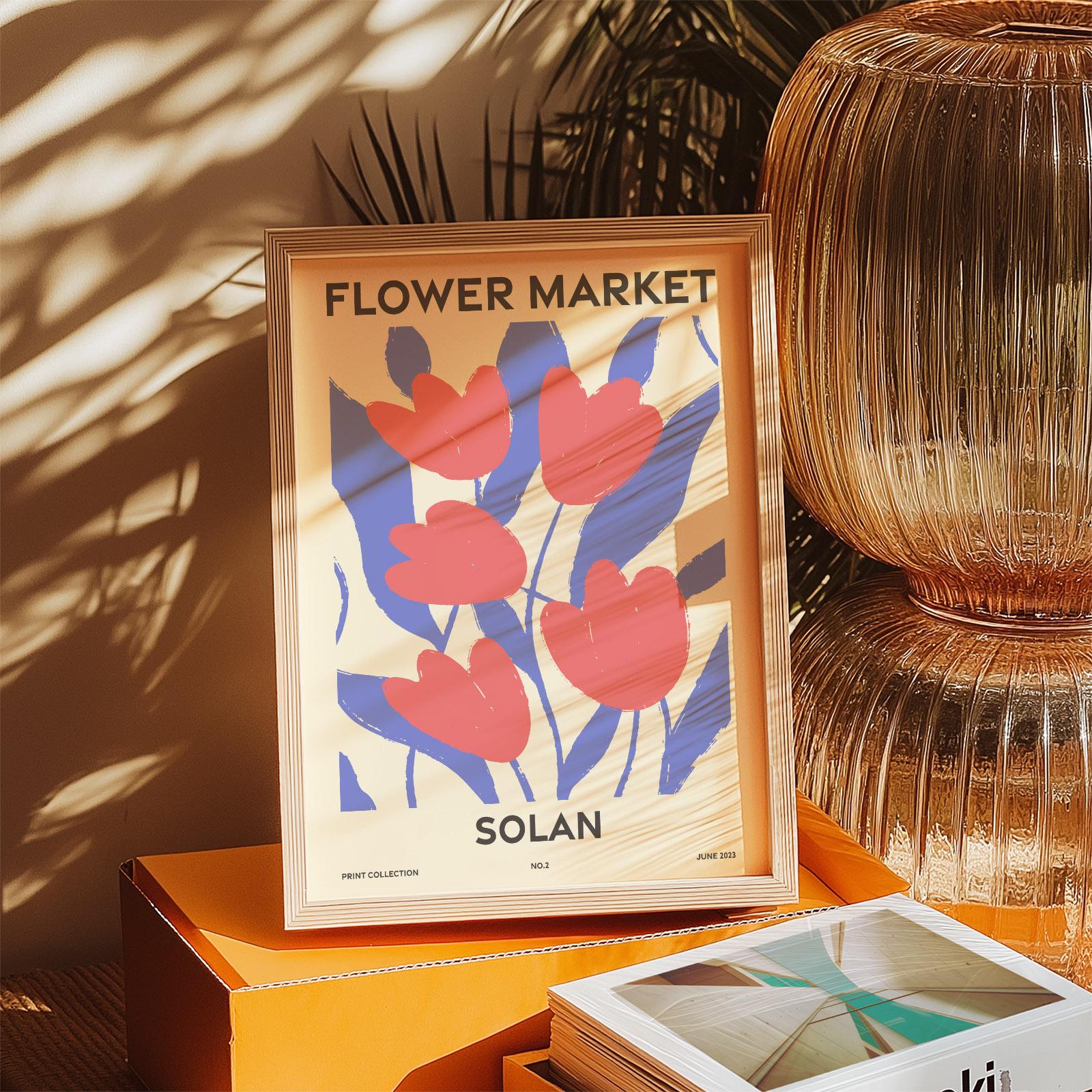 Flower Market, Set of 6, Himachal Pradesh, Shimla, Solan, Dharamshala,  Baddi, Hamirpur, Nahan, Vibrant Modern Wall Art Prints - Etsy