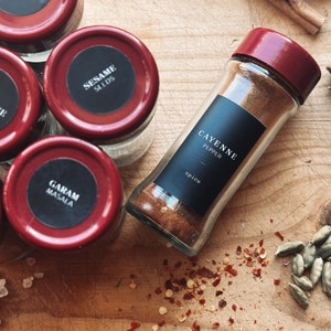 Herb & Spice Sticker Labels (Jar)