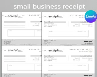 Kvittomall, Redovisning för småföretag, Fakturautdrag, Betalningsbekräftelse, Betald faktura, Frilansoffert, Transaktion, Canva DIY