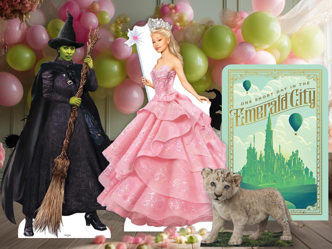 Wicked Cardboard Cutouts Official Licensed Standees Decorations Party ...